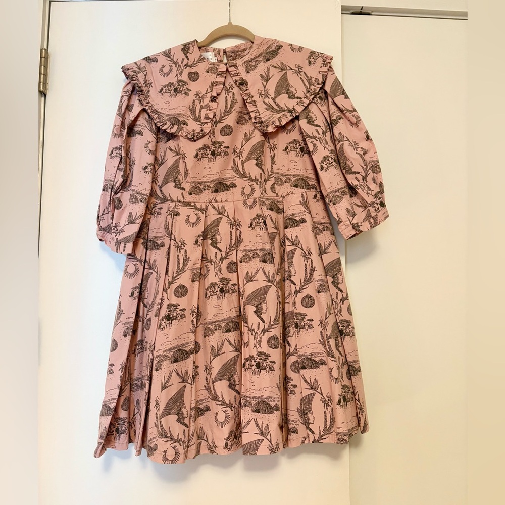 Pink South African Toile Dress